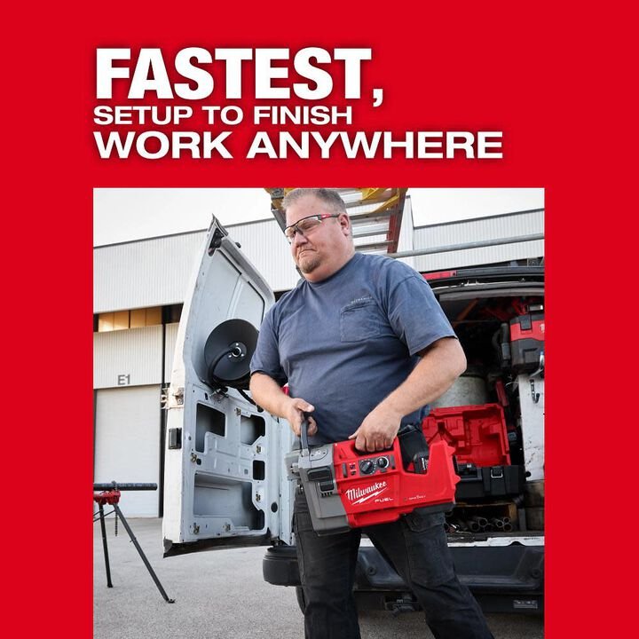 Milwaukee M18 FUEL RINGER Roll Groover Kit for 1-1/4 Inch - 4 Inch Sch 10/40, 6 Inch Sch 10 - Image 4