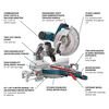 Bosch 12 Inch Dual-Bevel Glide Miter Saw - Image 2