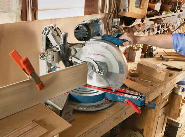 Bosch 12 Inch Dual-Bevel Glide Miter Saw - Image 3