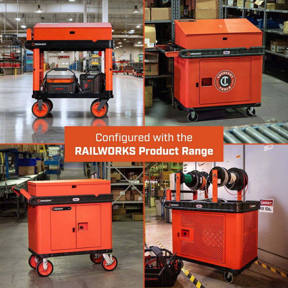 Crescent RAILWORKS Tool Drawer for Industrial Utility Carts - Image 4