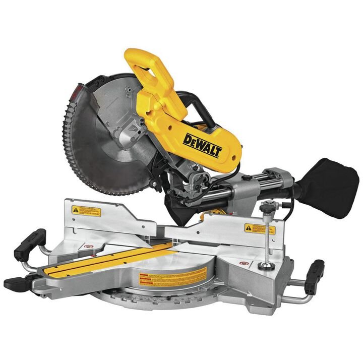 DEWALT 12 in Sliding Compound Miter Saw with Compact Miter Saw Stand - Image 3