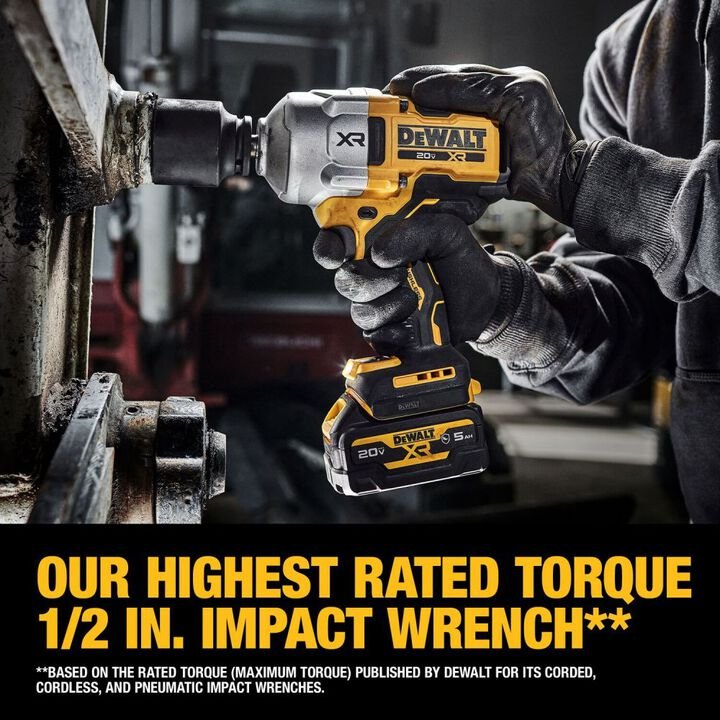 DEWALT 20V 1/2 HIGH TORQUE IMPACT WRENCH - Image 4