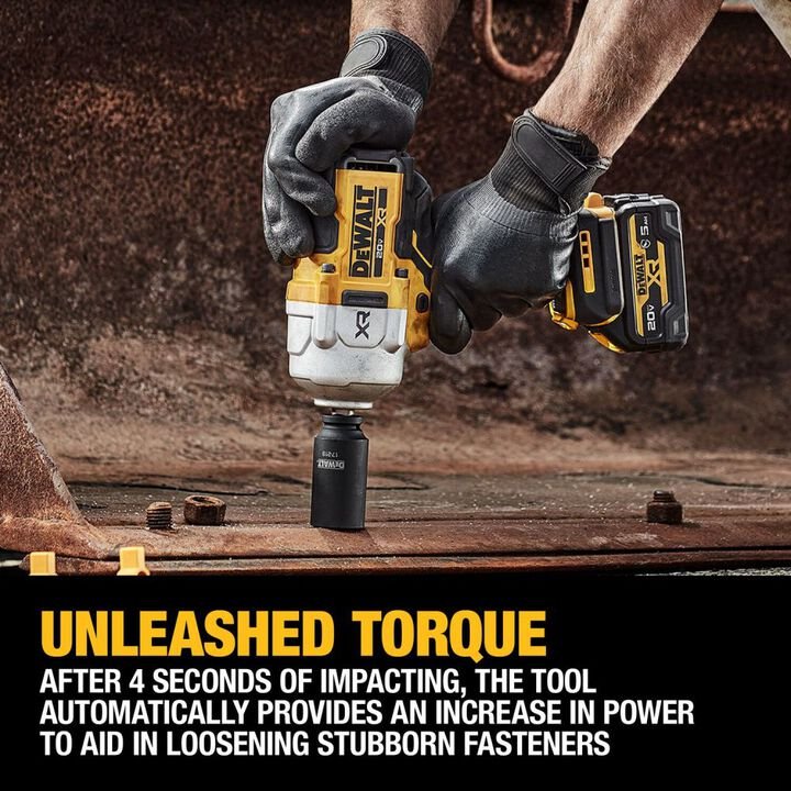 DEWALT 20V 1/2 HIGH TORQUE IMPACT WRENCH - Image 5