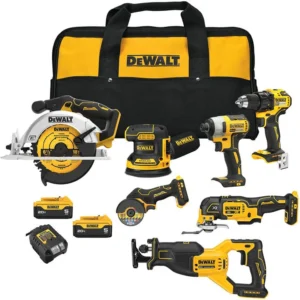 DEWALT 20V MAX Brushless Site Ready 7-Tool Combo Kit
