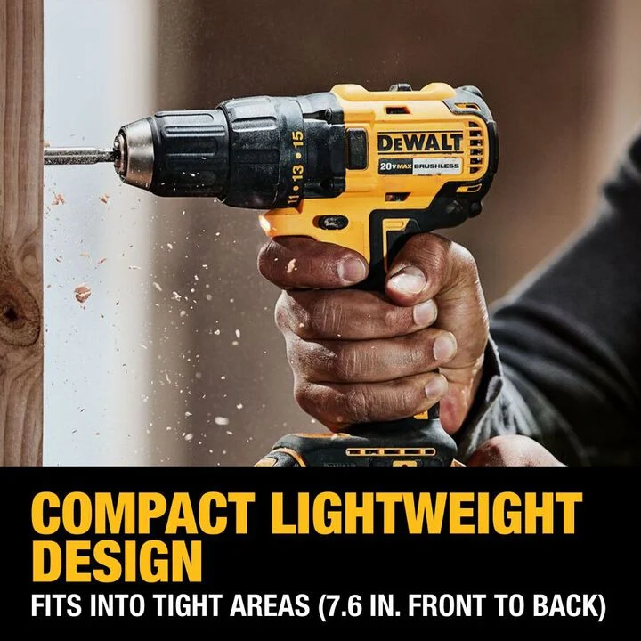 DEWALT DEWALT 20V MAX Compact Brushless Drill/Driver Kit - Image 2