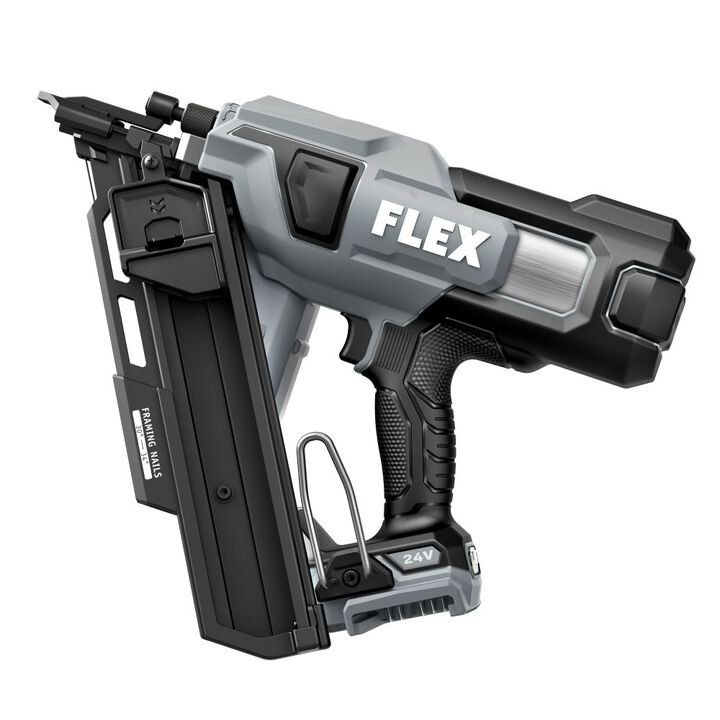 FLEX 24V Brushless 30 Degree Framing Nailer (Bare Tool) - Image 2