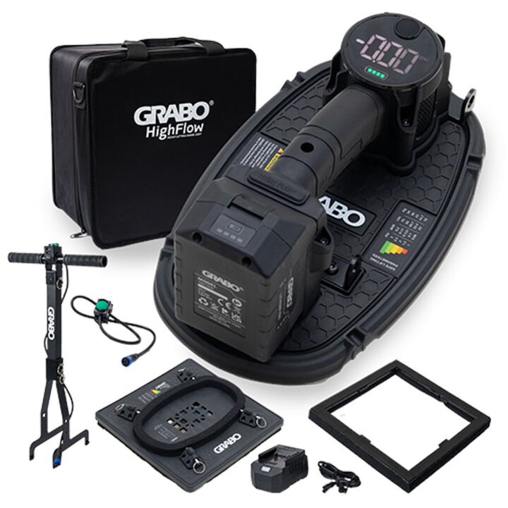 Grabo High Flow 242 Lbs Capacity Cordless Vacuum Lifter Kit