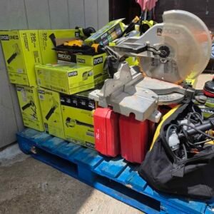 pallet of tools