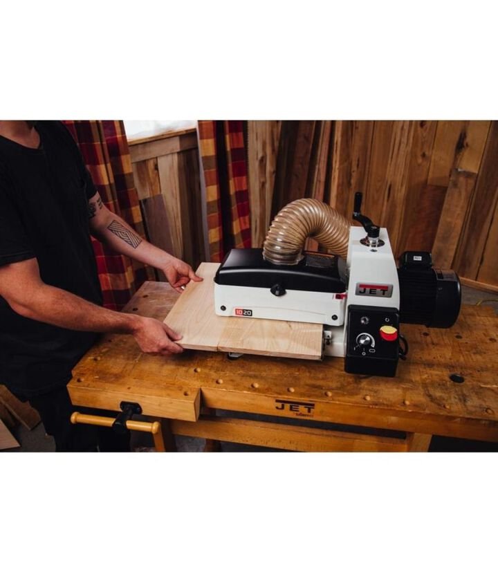 JET 10-20 Benchtop Drum Sander - Image 4