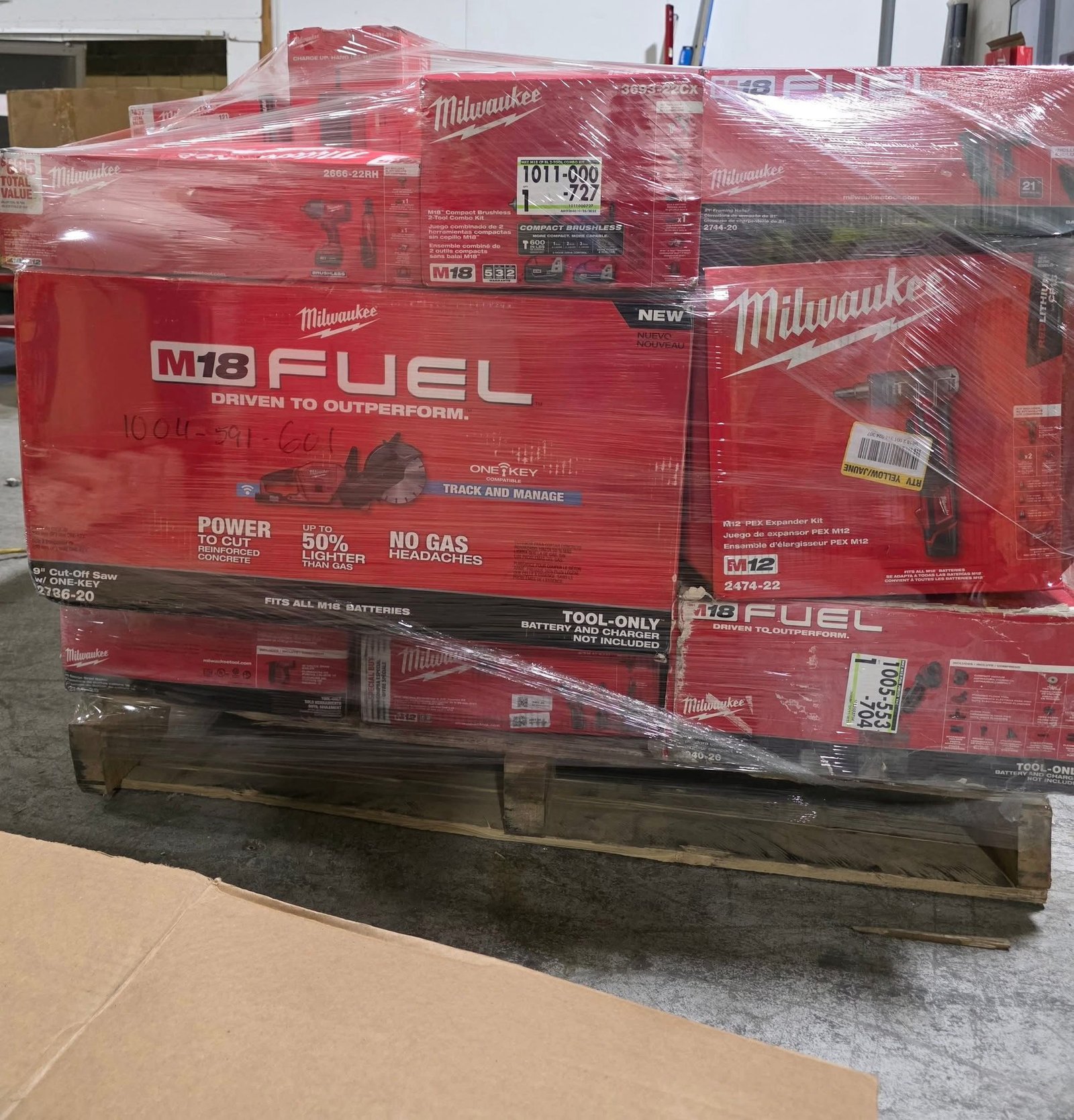 Milwaukee Tools Pallets for sale | Buy Milwaukee Tools online ( 75-85 pieces