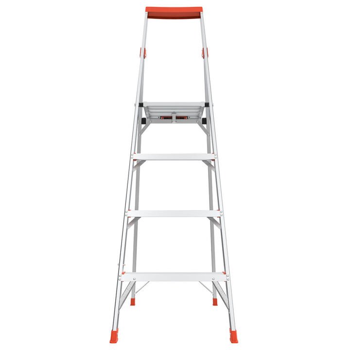 Little Giant Safety Flip-N-Lite Model 6 Aluminum 300 lb Type-1A Step Ladder - Image 3