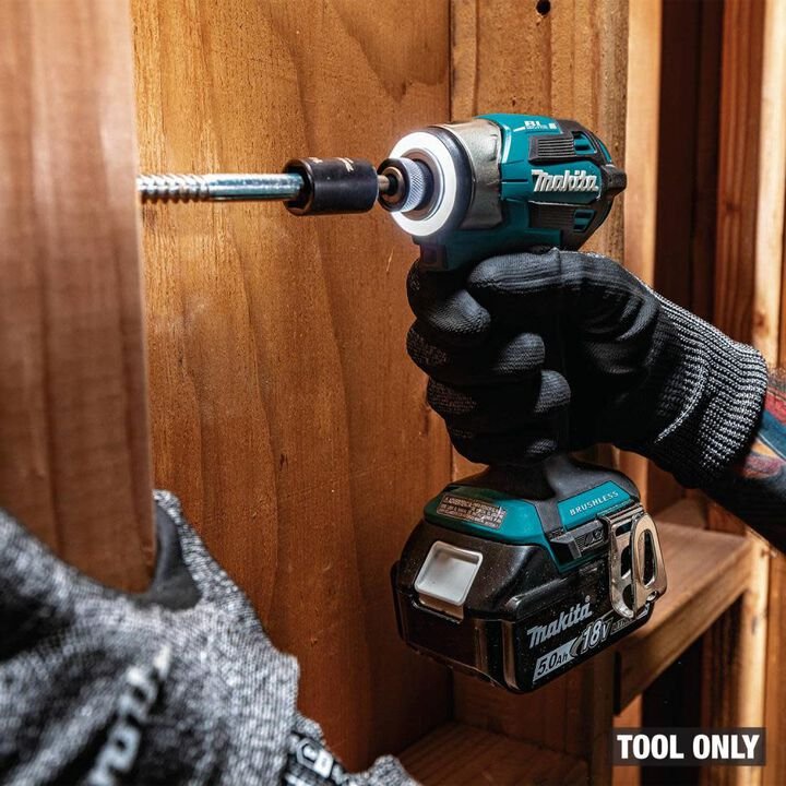 Makita 18V LXT Lithium-Ion Brushless Cordless Quick-Shift Mode 4-Speed Impact Driver (Bare Tool) - Image 6