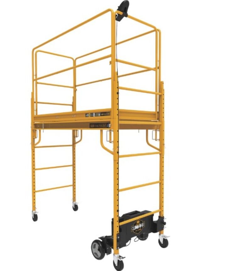 Metaltech Climb-N-Go Complete Motorized Jobsite 6ft Baker Scaffold Kit