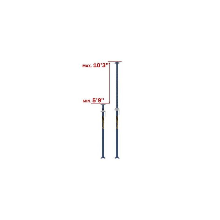 Metaltech Heavy Duty Adjustable Shoring Post 5'9in to 10'3in - Image 2