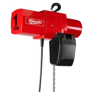 Milwaukee 1 Ton Electric Chain Hoist 10 Ft. Lift