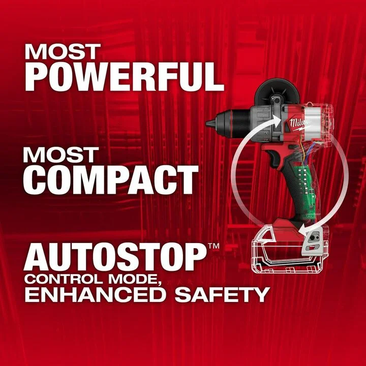 Milwaukee M18 FUEL 1/2inch Hammer Drill/Driver (Bare Tool) - Image 2