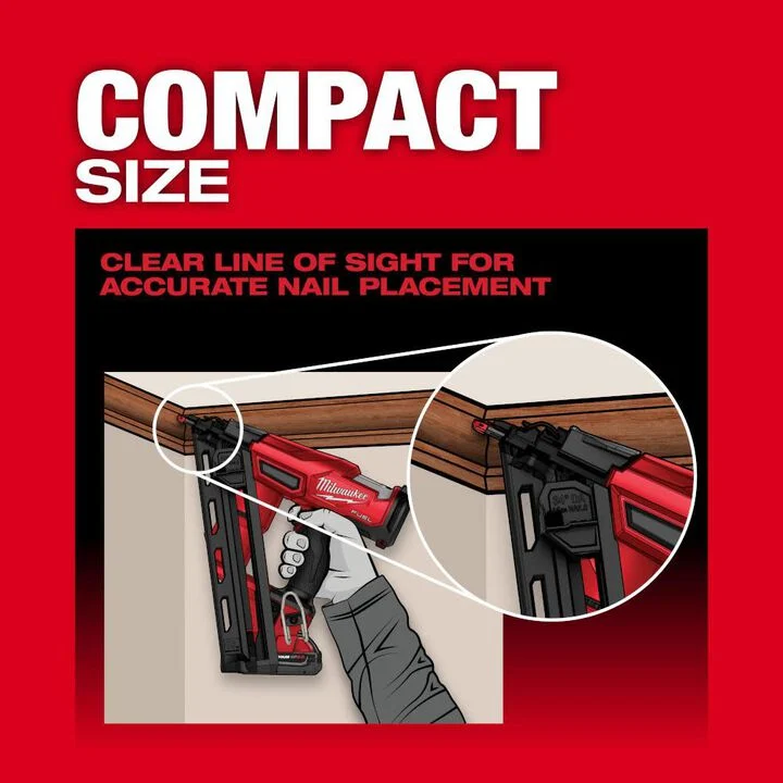 Milwaukee M18 FUEL 15 Gauge Finish Nailer (Bare Tool) - Image 5