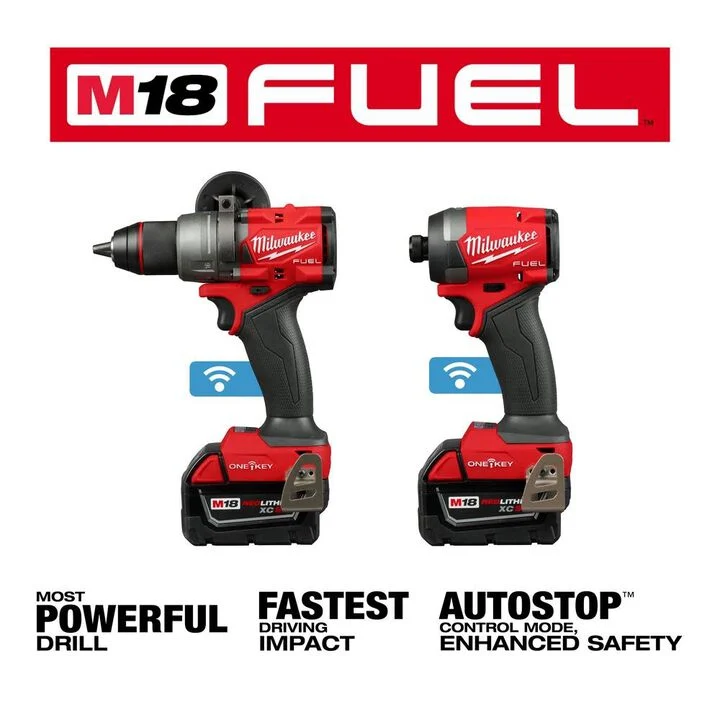 Milwaukee M18 FUEL 2 Tool Combo Kit with ONE-KEY - Image 6