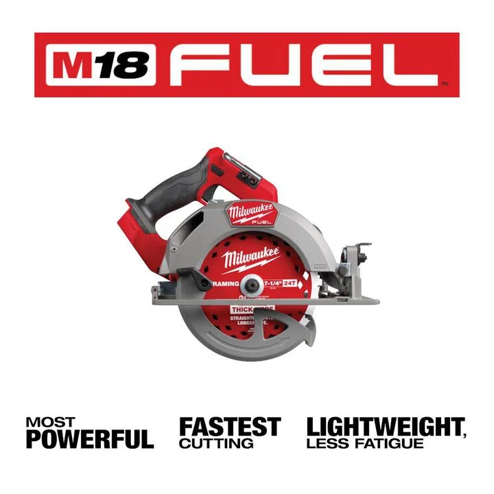 Milwaukee M18 FUEL 7-1/4 Inch Circular Saw (Bare Tool) - Image 2