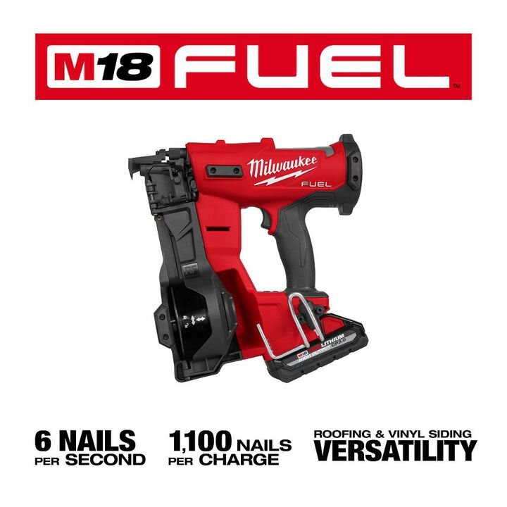 Milwaukee M18 FUEL Coil Roofing Nailer Kit & Replacement Rubber Wear Pad Bundle - Image 5