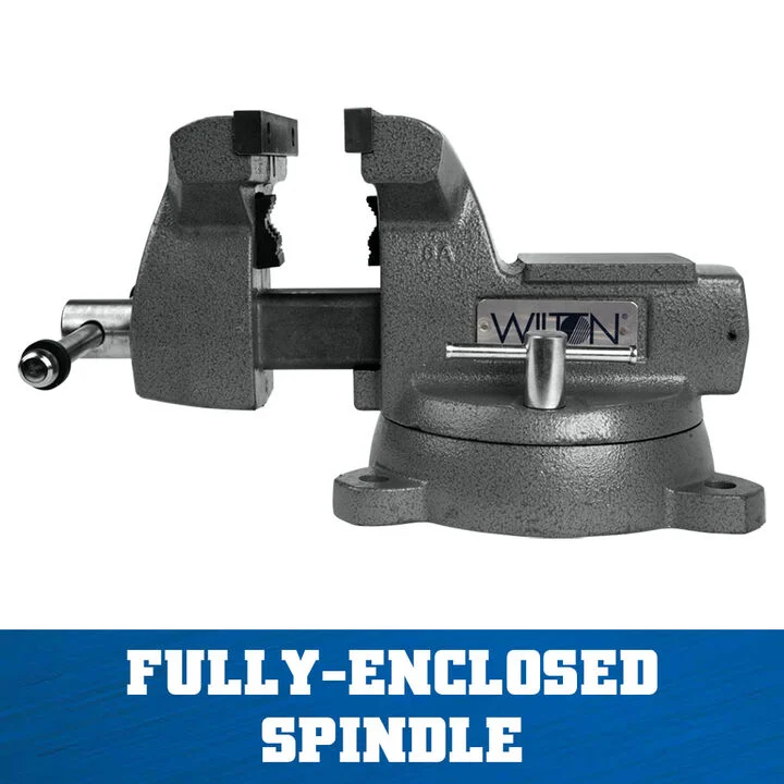 Wilton Mechanics Vises 6 In. Jaw with Swivel Base - Image 6