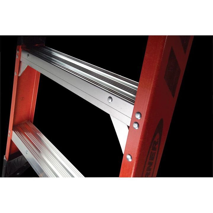Werner 16 Ft. Type IA Fiberglass Twin Ladder - Image 2