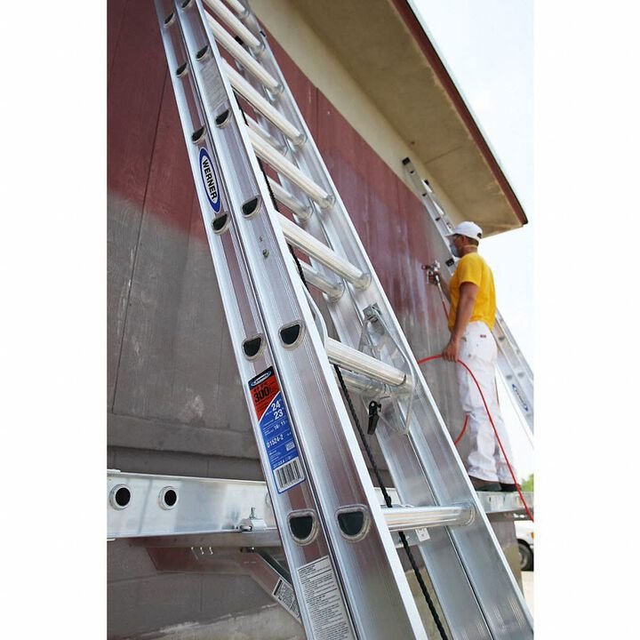 Werner D1500 Series 14 Ft 300 Lbs Aluminum Type IAA Straight Ladder - Image 6