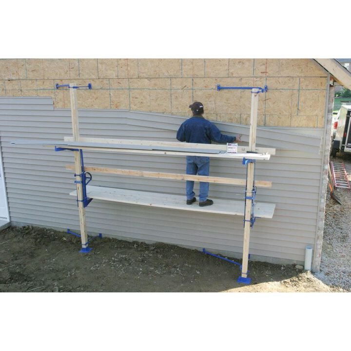 Werner Steel Pump Jack Foldable Support Brace - Image 2