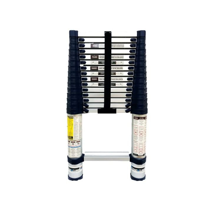 Xtend and Climb PRO Series 300 Lbs Telescoping Aluminum Alloy Extension Ladder - Image 2