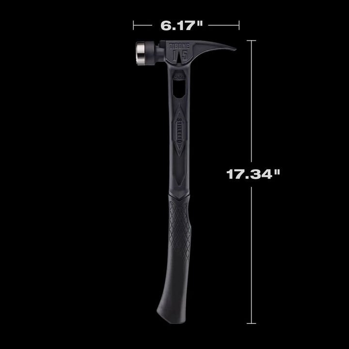 Stiletto TIBONE 15oz Limited Edition Gold Titanium Framing Hammer - Image 4